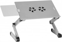 Охлаждающий стол CACTUS серебристый 27x42см (CS-LS-T8)