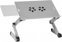 Охлаждающий стол CACTUS серебристый 27x42см (CS-LS-T8-C)