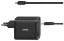 Сетевое зарядное устройство HAMA 45 Вт, сила тока 3 A, 1x USB Type-C, H-200005 (00200005)