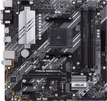 Материнская плата ASUS Socket AM4, AMD B550, 4xDDR4, PCI-E 4.0, 4xUSB 3.2 Gen1, 2xUSB 3.2 Gen2, VGA, DVI, HDMI, mATX (PRIME B550M-A/CSM)