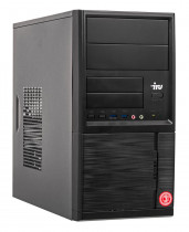Компьютер IRU Intel Pentium G5420, 3800 МГц, 4 Гб, 120 Гб SSD, Intel UHD Graphics 610, DOS, 400 Вт, черный Office 312 MT (1504206)