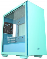 Корпус DEEPCOOL Mini-Tower, без БП, с окном, 2xUSB 3.0, Audio, Blue (MACUBE 110 GRBL)