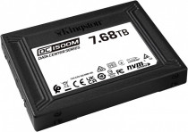 SSD накопитель серверный KINGSTON 7.68 Тб, внутренний SSD, U.2, чтение: 3100 Мб/сек, запись: 2700 Мб/сек, TLC, DC1500M (SEDC1500M/7680G)