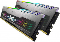 Комплект памяти SILICON POWER 16 Гб, 2 модуля DDR-4, 28800 Мб/с, CL18, 1.35 В, радиатор, подсветка, 3600MHz, XPower Turbine, 2x8Gb KIT (SP016GXLZU360BDB)