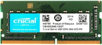 Память CRUCIAL 4 Гб, DDR4, 21300 Мб/с, CL19, 1.2 В, 2666MHz, SO-DIMM (CB4GS2666)