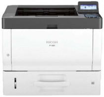 Принтер RICOH светодиодный, черно-белая печать, A4, ЖК панель, сетевой Ethernet, AirPrint, P 501 (418363)