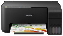 МФУ EPSON струйный, цветная печать, A4, печать фотографий, планшетный сканер, Wi-Fi, L3150 (C11CG86409)