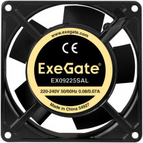 Вентилятор для корпуса EXEGATE 92 мм, 2500 об/мин, 26 CFM, 34 дБ, подводящий провод 30 см, EX09225SAL (EX289005RUS)