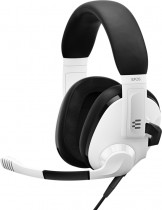 Гарнитура EPOS Sennheiser Gaming Headset H3, Stereo, 2x3.5 mm / 1x3.5mm, Closed-back, White, PC, Mac, PS4, PS5, Xbox One, Xbox Series X, Switch (1000889)