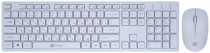 Клавиатура + мышь OKLICK Оклик 240M клав:белый мышь:белый (240M WHITE)
