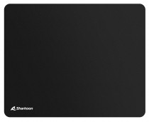 Коврик для мыши SHARKOON тканевая поверхность, резиновое основание, с окантовкой, 444 мм x 355 мм, толщина 2.4 мм, 1337 V2 Gaming Mat XL, чёрный (1337-V2-XL)