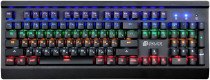 Клавиатура OKLICK проводная, механическая, переключатели Outemu Blue, цифровой блок, подсветка клавиш, USB, Оклик 920G IRON EDGE, чёрный (KW-1522)