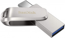Флеш диск SANDISK 256 Гб, USB 3.1/USB Type C, Ultra Dual Drive Luxe (SDDDC4-256G-G46)