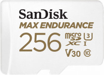 Карта памяти SANDISK 256 Гб, microSDXC, V30, Max Endurance (SDSQQVR-256G-GN6IA)