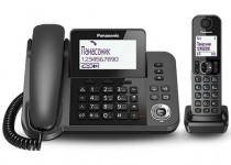 Радиотелефон PANASONIC комплект из базы и трубки, поддержка стандартов DECT/GAP, громкая связь (спикерфон), определитель номеров (АОН/Caller ID), аккумуляторы: AAAx2, монохромный дисплей на трубке (KX-TGF310RUM)