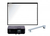 Интерактивный комплект IQBoard доска DVT T087 + InFocus IN114BBST + крепление для проектора Wize WTH-140 (4 места), по запросу (T087/IN114BBST/WTH140)