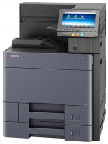 Принтер KYOCERA лазерный, цветная печать, A3, двусторонняя печать, кардридер, ЖК панель, сетевой Ethernet, AirPrint, Ecosys P8060cdn, дуплекс (1102RR3NL0)