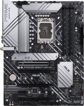 Материнская плата ASUS Socket 1700, Intel Z690, 4xDDR4, PCI-E 5.0, PCI-E 4.0, 2500 Мбит/с, Wi-Fi, Bluetooth, 2xUSB 3.2 Gen1, USB 3.2 Gen2, USB 3.2 Gen2x2 Type-C, HDMI, DisplayPort, ATX (PRIME Z690-P WIFI D4)