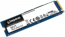 SSD накопитель KINGSTON 250 Гб, внутренний SSD, M.2, 2280, PCI-E x4, чтение: 2100 Мб/сек, запись: 1100 Мб/сек, TLC, NV1 (SNVS/250G)