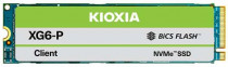 SSD накопитель KIOXIA 2 Тб, внутренний SSD, M.2, 2280, PCI-E x4, чтение: 3180 Мб/сек, запись: 2960 Мб/сек, TLC, XG6-P (KXG60PNV2T04)
