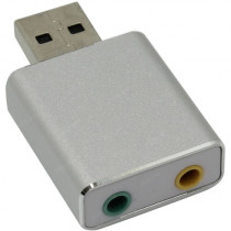 Звуковая карта внешняя ESPADA USB 2.0, ЦАП 16 бит / 48 кГц (PAAU005)