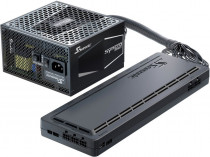 Блок питания SEASONIC 850 Вт, ATX12V, активный PFC, 135x135 мм, 80 PLUS Platinum, отстегивающиеся кабели, DPC-850 (SSR-850FB)