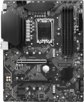 Материнская плата MSI Socket 1700, Intel Z690, 4xDDR4, PCI-E 5.0, 2500 Мбит/с, 4xUSB 3.2 Gen1, USB 3.2 Gen2x2 Type-C, HDMI, DisplayPort, ATX (PRO Z690-P DDR4)