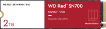 SSD накопитель WD 2 Тб, внутренний SSD, M.2, 2280, PCI-E x4, чтение: 3400 Мб/сек, запись: 2900 Мб/сек, Western Digital Red SN700 (WDS200T1R0C)