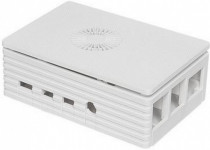 Корпус ACD White Injection Molding Case Supporting 3007 Fans for Raspberry 4B (RA595)