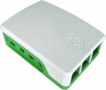 Корпус ACD White+Green ABS Case for Raspberry 4B (RA601)