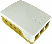 Корпус ACD White+Yellow ABS Case for Raspberry 4B (RA600)