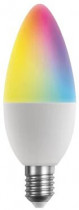Умная лампа GEOZON RG-02 LED RGB/E14/C37/5.5W/Wi-Fi/AC 220-250В, 50/60Гц/350lm/white (GSH-SLR02)