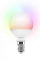 Умная лампа HIPER Smart LED bulb / LED /Wi-Fi/Е14/Globe P45/Регулируемая яркость и цвет/6Вт/2700К-6500К/520 лм/ (IOT LED C3 RGB)