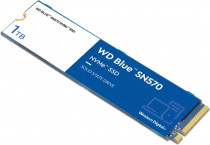 SSD накопитель WD 1 Тб, внутренний SSD, M.2, 2280, PCI-E x4, чтение: 3500 Мб/сек, запись: 3000 Мб/сек, TLC, Western Digital Blue SN570 (WDS100T3B0C)