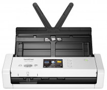 Сканер BROTHER протяжный, A4, USB 3.0, 600x600 dpi, двустороннее устройство автоподачи, CIS, ADS-1700W (ADS1700WTC1)