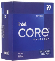 Процессор INTEL Socket 1700, Core i9 - 12900KF, 16-ядерный, 3200 МГц, Turbo: 5100 МГц, Alder Lake, Кэш L2 - 14 Мб, Кэш L3 - 30 Мб, 10 нм, 241 Вт, BOX без кулера (BX8071512900KF)