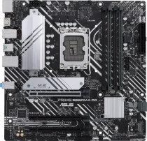 Материнская плата ASUS Socket 1700, Intel B660, 4xDDR4, PCI-E 4.0, 2xUSB 3.2 Gen2, 2xHDMI, DisplayPort, mATX (PRIME B660M-A D4)