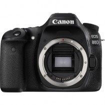 Фотоаппарат CANON зеркальный, EOS 80D Body, чёрный, без объектива (1263C010)