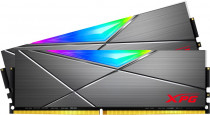Комплект памяти ADATA 32 Гб, 2 модуля DDR4, 28800 Мб/с, CL18, 1.35 В, XMP профиль, радиатор, подсветка, 3600MHz, XPG Spectrix D50, 2x16Gb KIT (AX4U360016G18I-DT50)