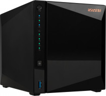 Сетевое хранилище (NAS) ASUSTOR сетевой накопитель, настольный, мест под HDD: 4, оперативной памяти 2 ГБ DDR4, 1x2500 Мбит/с (AS3304T)