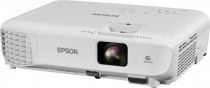 Проектор EPSON стационарный, LCD, 1024x768, яркость: 3600 люмен, контрастность 16000:1, HDMI, V11H972040 (EB-X06)