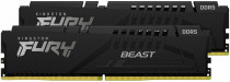 Комплект памяти KINGSTON 32 Гб, 2 модуля DDR-5, 38400 Мб/с, CL40, 1.1 В, радиатор, 4800MHz, Fury Beast, 2x16Gb KIT, KF548C38BBK2/32 (KF548C38BBK2-32)
