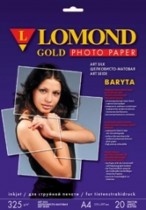 Бумага LOMOND A4/325г/м2/20л. атласная Gold Baryta Super Premium для струйной печати (1100202)
