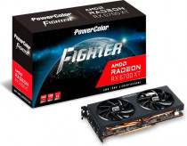 Видеокарта POWERCOLOR Radeon RX 6700 XT, 12 Гб GDDR6, 192 бит, Fighter, гарантия 3мес. (AXRX 6700XT 12GBD6-3DH)