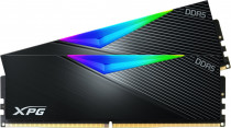 Комплект памяти ADATA 32 Гб, 2 модуля DDR-5, 41600 Мб/с, CL38, 1.25 В, 5200MHz, XPG Lancer RGB, 2x16Gb KIT (AX5U5200C3816G-DCLARBK)