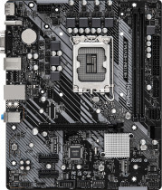 Материнская плата ASROCK Socket 1700, Intel H610, 2xDDR4, PCI-E 4.0, 2xUSB 3.2 Gen1, VGA, HDMI, DisplayPort, mATX (H610M-HDV/M.2)