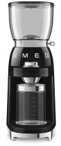 Кофемолка SMEG жернова, 150 Вт, черный (CGF01BLEU)
