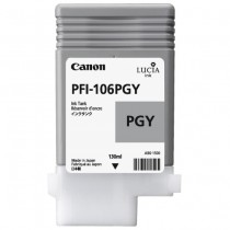 Картридж CANON PFI-106 PGY для плоттера iPF6400/6450. Фото серый. 130 мл (6631B001)