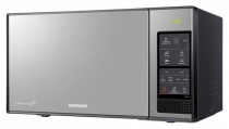 Микроволновая печь SAMSUNG 850 Вт, 23л, соло, БИОкерамика, зеркальный, сенсор, черный (ME83XR/BWT)