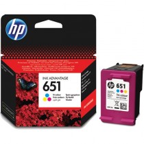 Картридж HP 651 Black DeskJet IA5575e-Aio (C2P11AE)